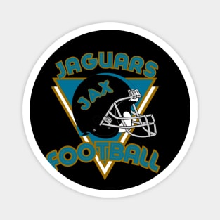 Jacksonville Football Vintage Style Magnet